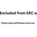Who is Excluded from ERC and Why